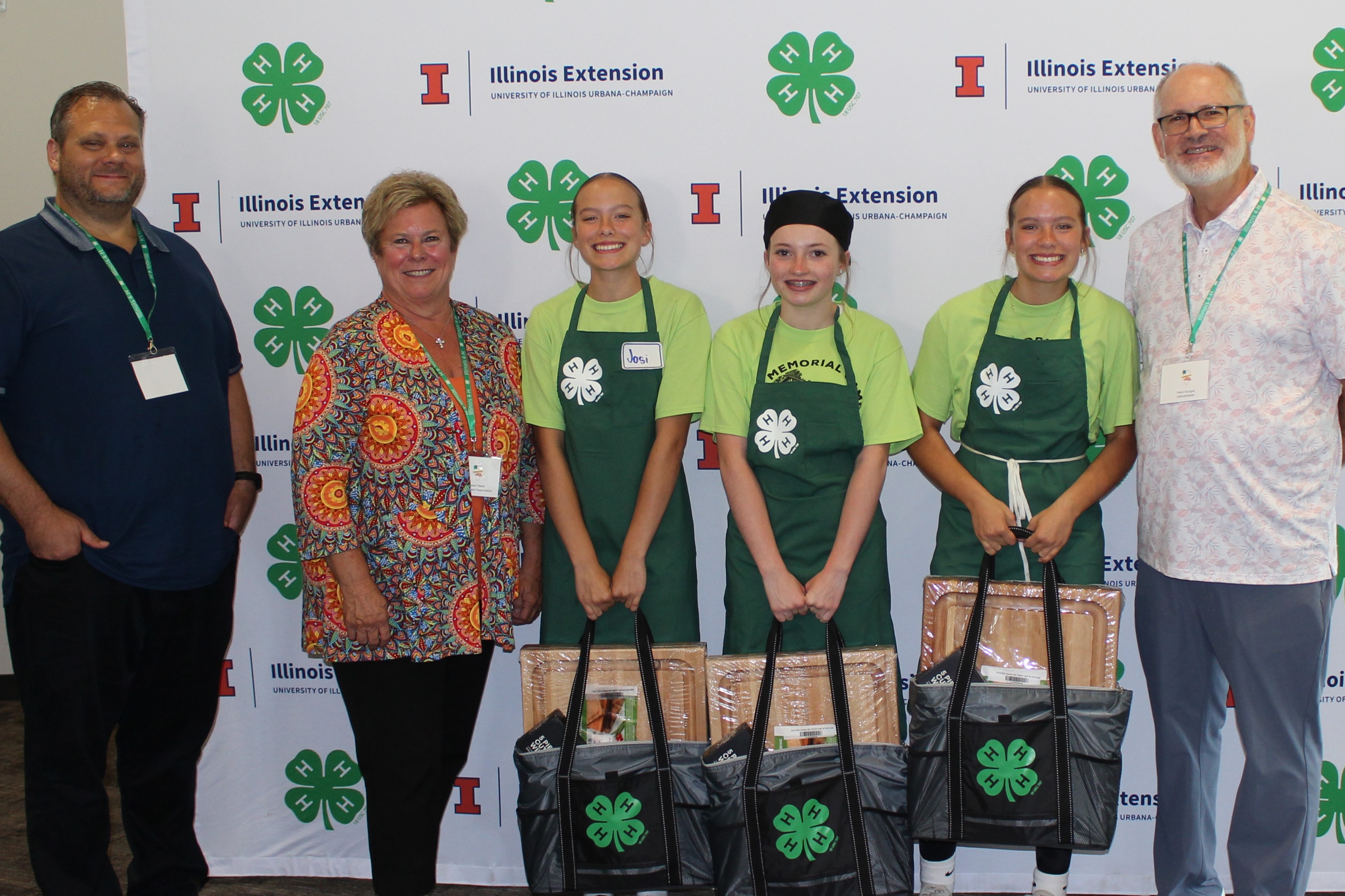 2025 State Food Challenge Judges and Winning Team