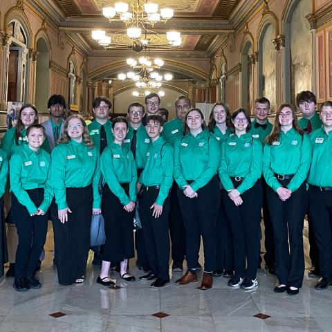 Youth at Legislative connection