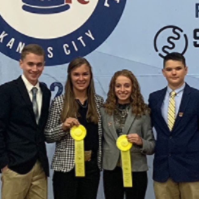 Boone County 4-H Livestock Judging Team