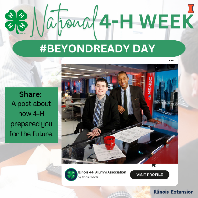 Thursday - Beyond Ready 4-H Day