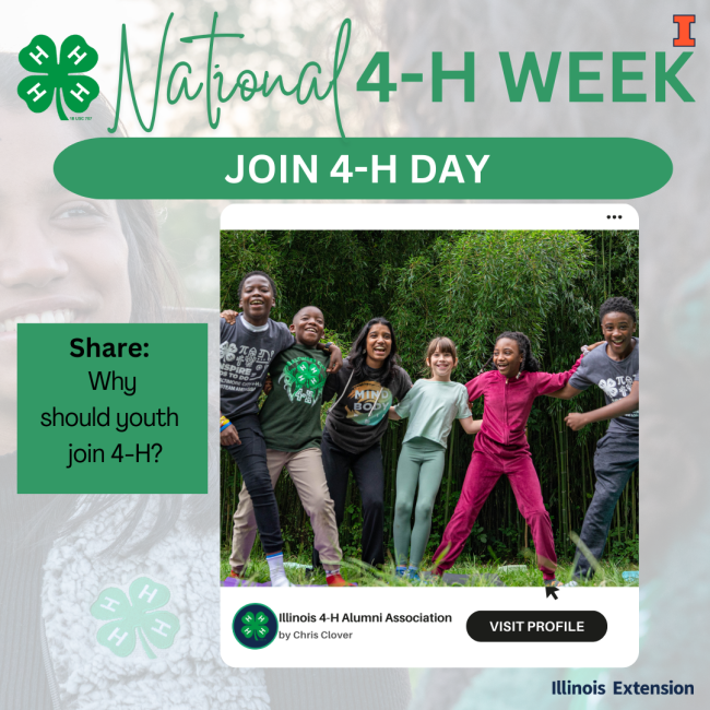 Satruday - Join 4-H Day