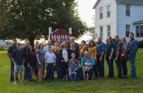 Hugh Moore Family